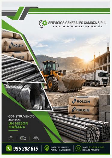 Camoxa — materiales y maquinaria